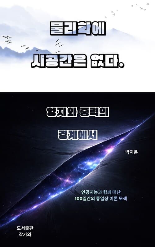 물리학에 시공간은 없다 표지